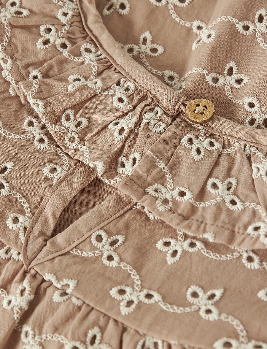 Lil'Atelier - NMFTESSIE LS LOOSE SHIRT LIL - langärmlige hemden - roebuck - 2