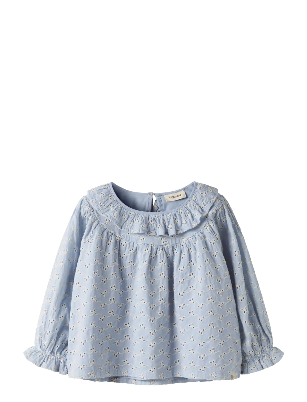 Lil'Atelier NMFTESSIE LS LOOSE SHIRT LIL - Kids 98-134 - ZEN BLUE / blue