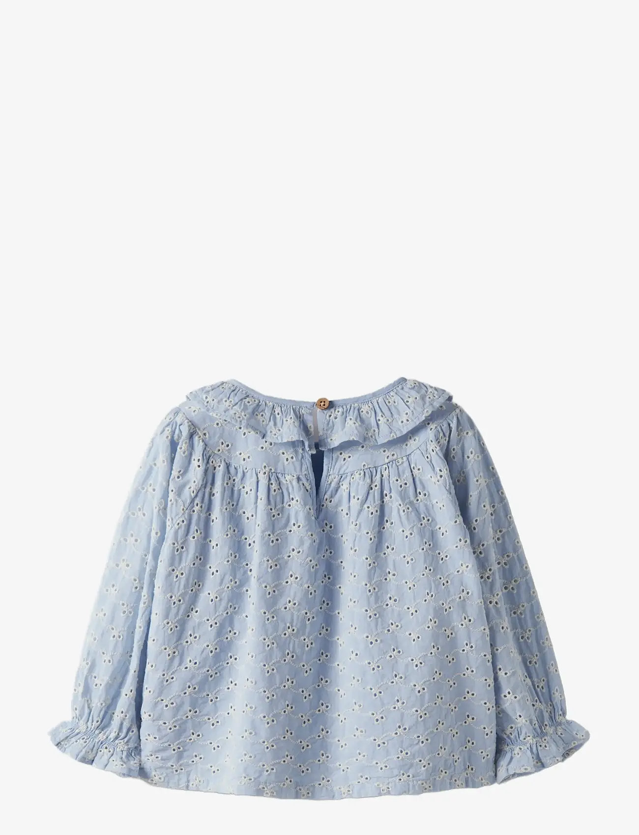 Lil'Atelier - NMFTESSIE LS LOOSE SHIRT LIL - langærmede skjorter - zen blue - 2