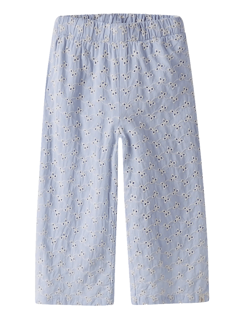 Lil'Atelier - NMFTESSIE WIDE PANT LIL - shop op leeftijd - zen blue - 1