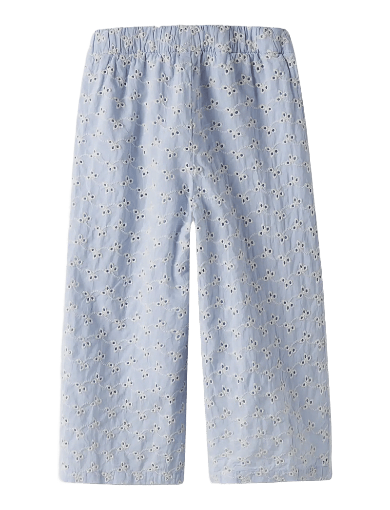 Lil'Atelier - NMFTESSIE WIDE PANT LIL - shop op leeftijd - zen blue - 2