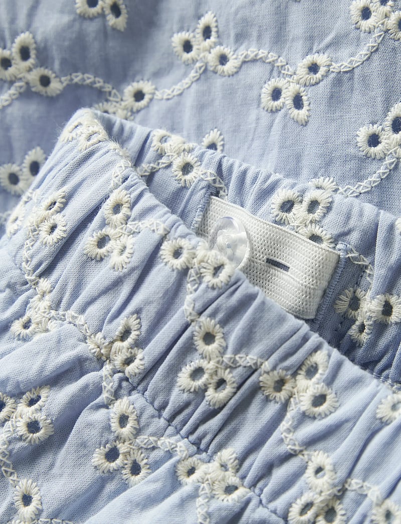 Lil'Atelier - NMFTESSIE WIDE PANT LIL - shop op leeftijd - zen blue - 0