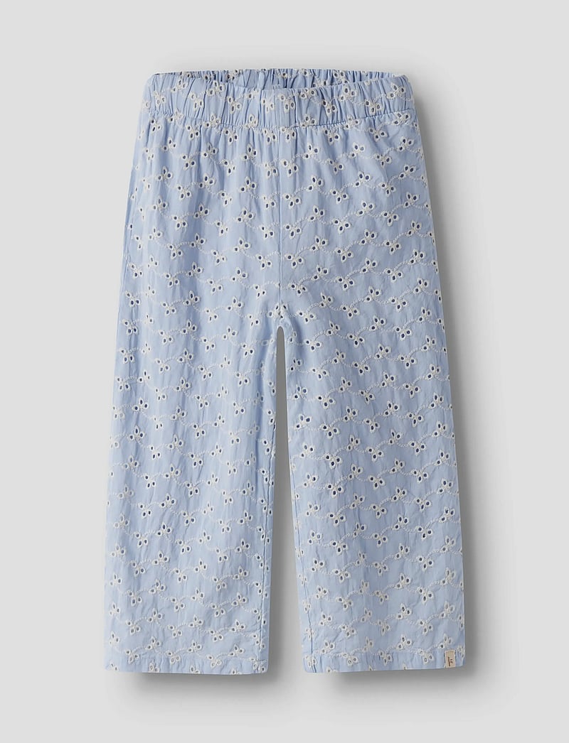 Lil'Atelier - NMFTESSIE WIDE PANT LIL - shop op leeftijd - zen blue - 4