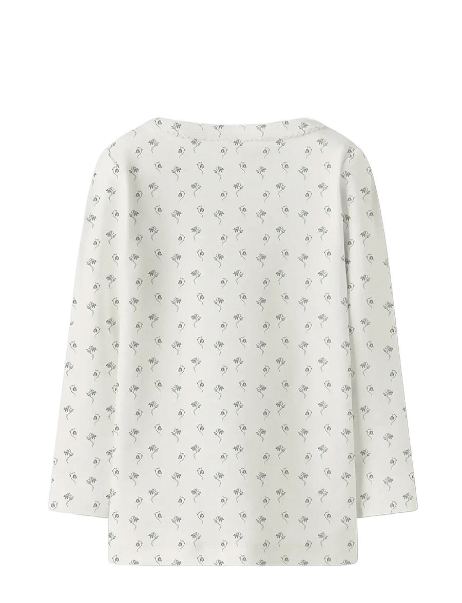 Lil'Atelier - NMFGAYO SAG LS SLIM TOP LIL - langärmelig - coconut milk - 1