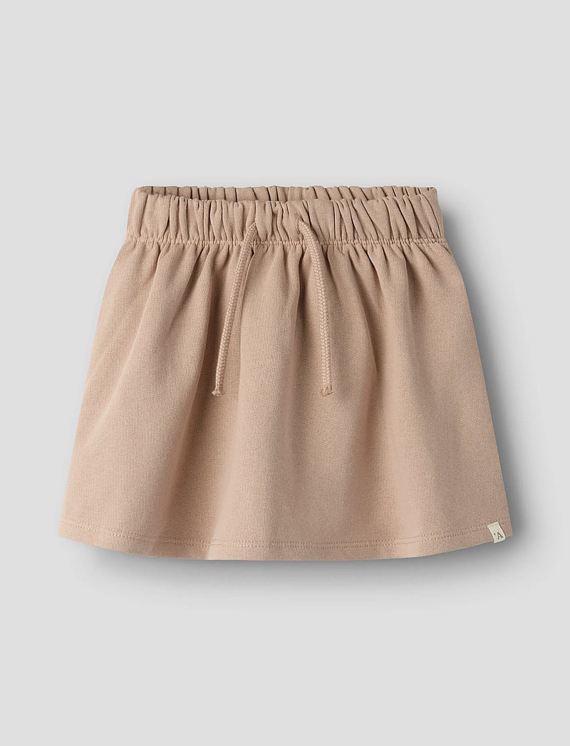 Lil'Atelier - NMFJOBO TIA SWEAT SKIRT LIL - korte nederdele - roebuck - 0