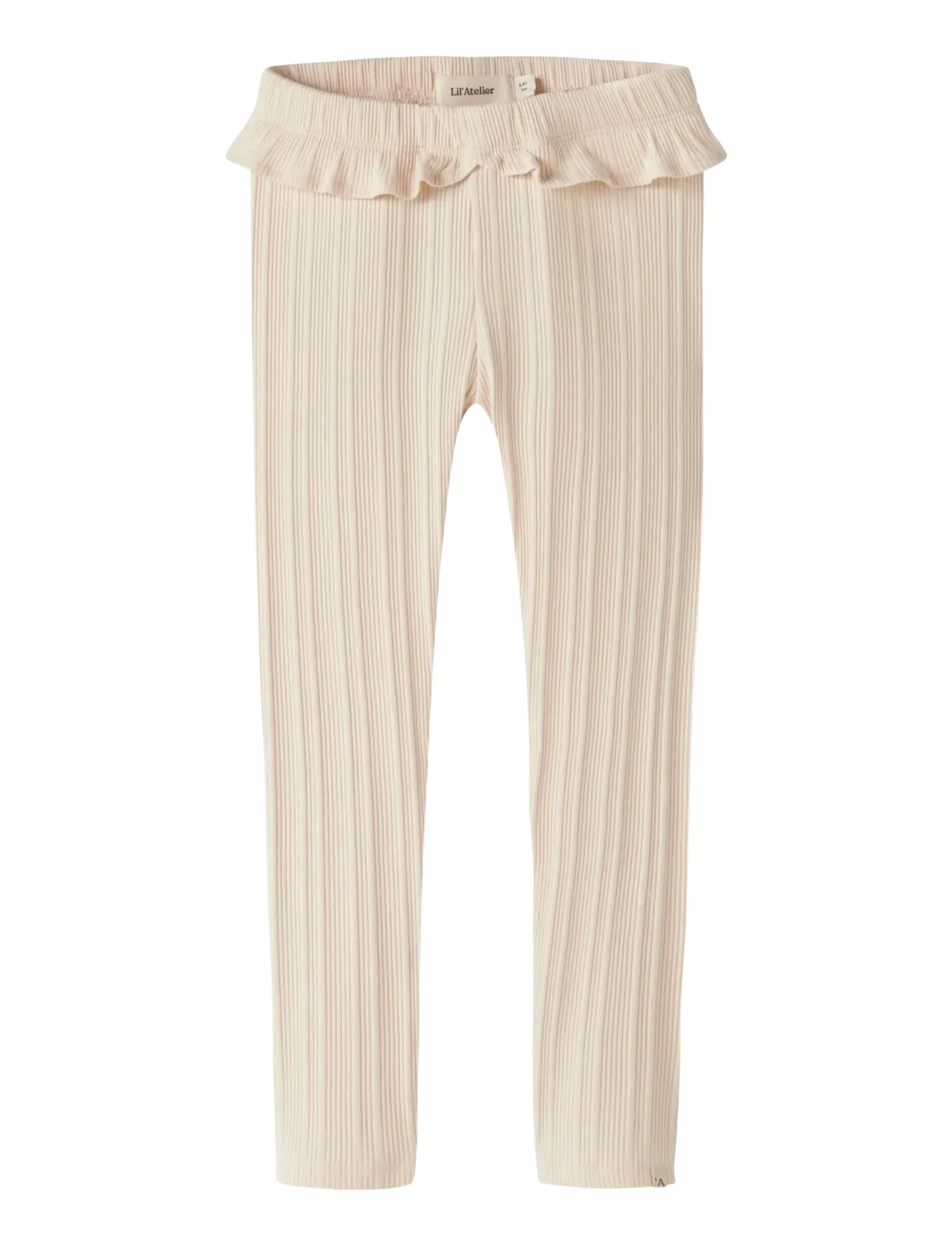 Lil'Atelier NMFTANSY SLIM LEGGINGS LIL - Leggings - NOVELLE PEACH / cream