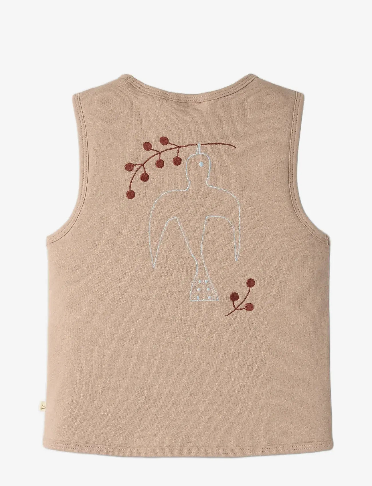 Lil'Atelier - NMFJOBO TIA LOOSE SWEAT VEST PAD LIL - västar - roebuck - 2