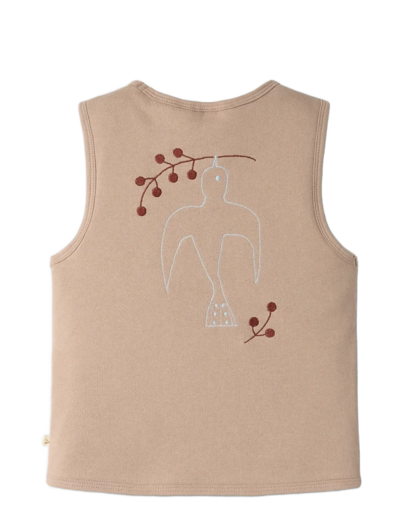 Lil'Atelier - NMFJOBO TIA LOOSE SWEAT VEST PAD LIL - vests - roebuck - 2