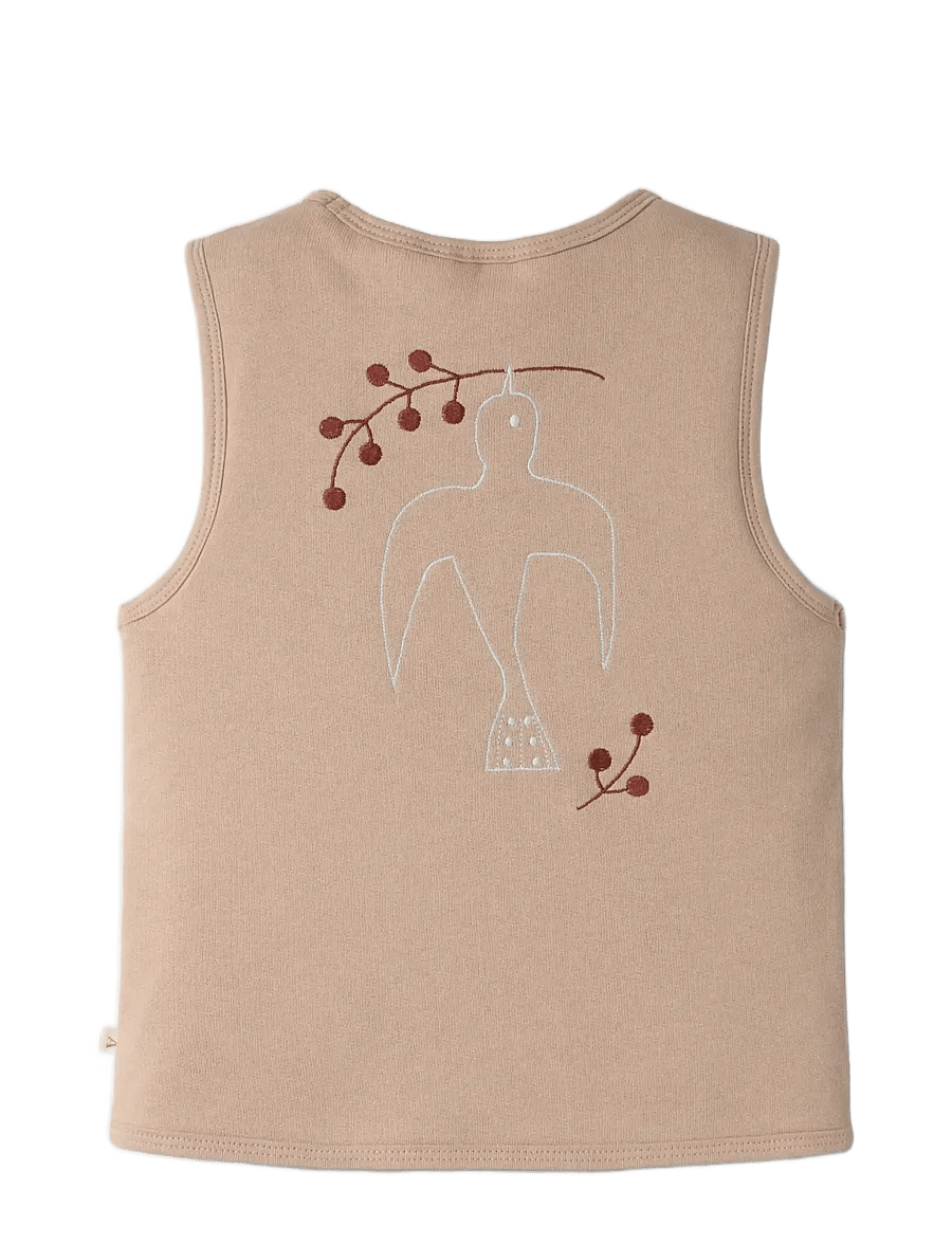 Lil'Atelier - NMFJOBO TIA LOOSE SWEAT VEST PAD LIL - vestes - roebuck - 2