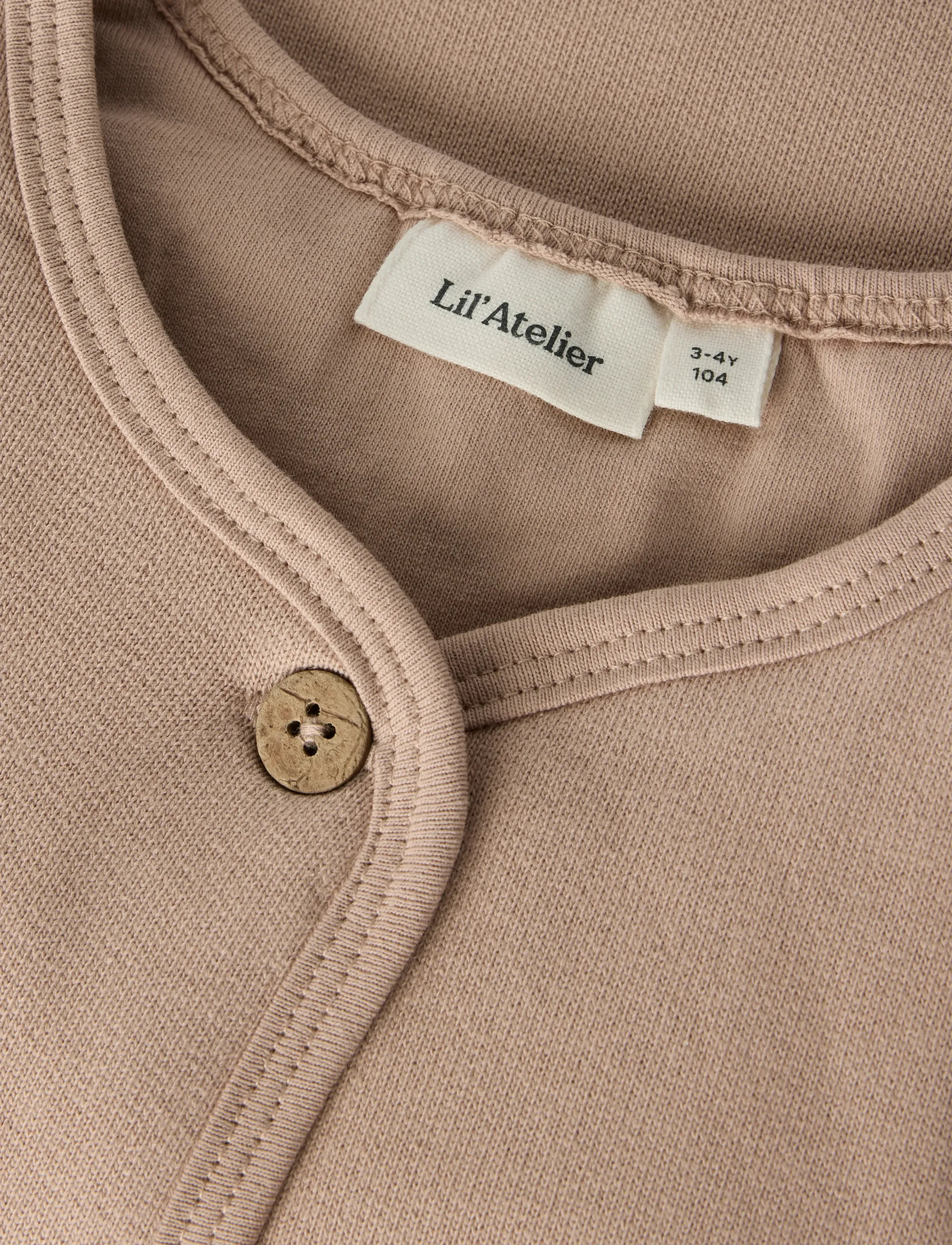 Lil'Atelier - NMFJOBO TIA LOOSE SWEAT VEST PAD LIL - vests - roebuck - 3