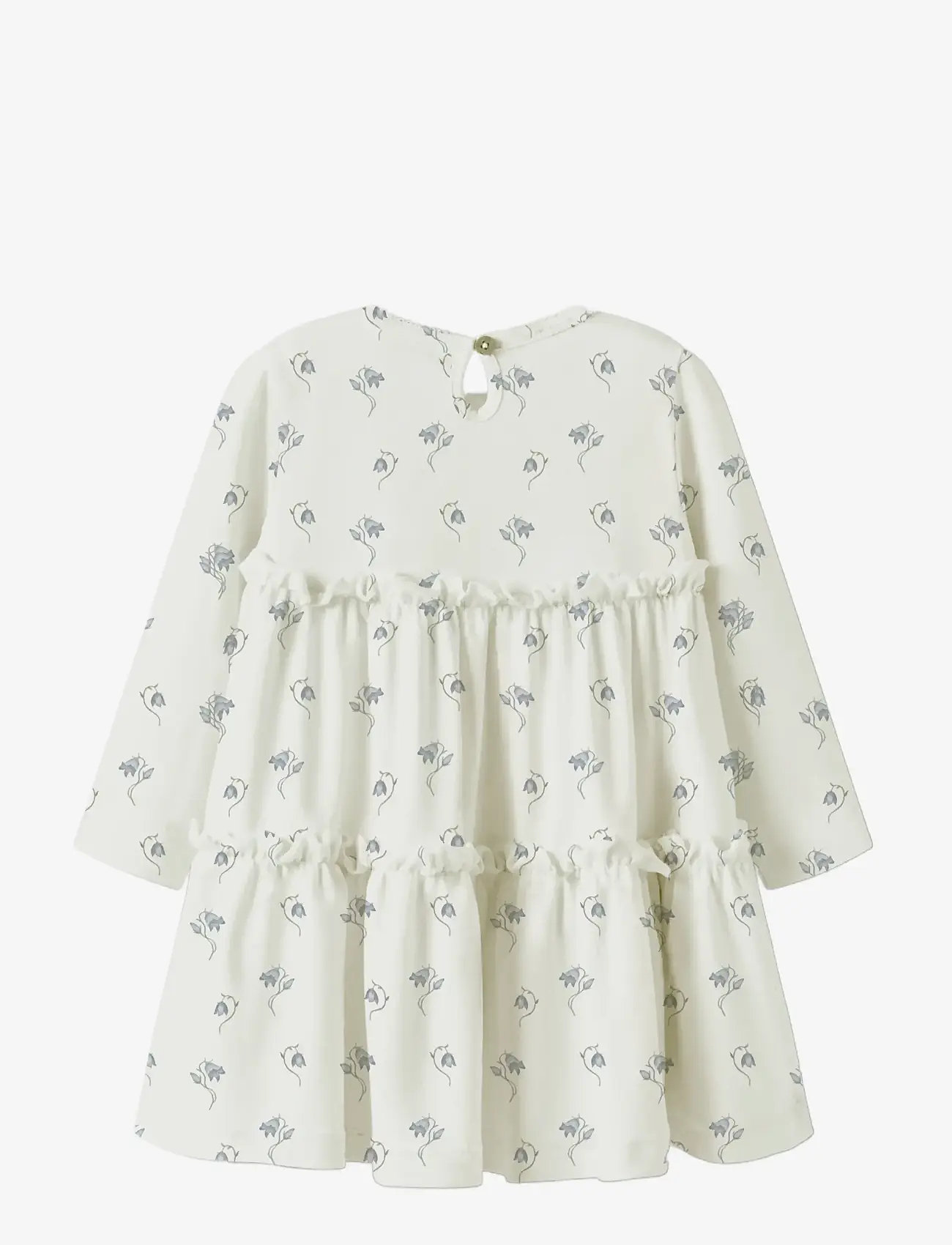 Lil'Atelier - NMFGAYO SEL LS DRESS LIL - langärmelige freizeitkleider - coconut milk - 2