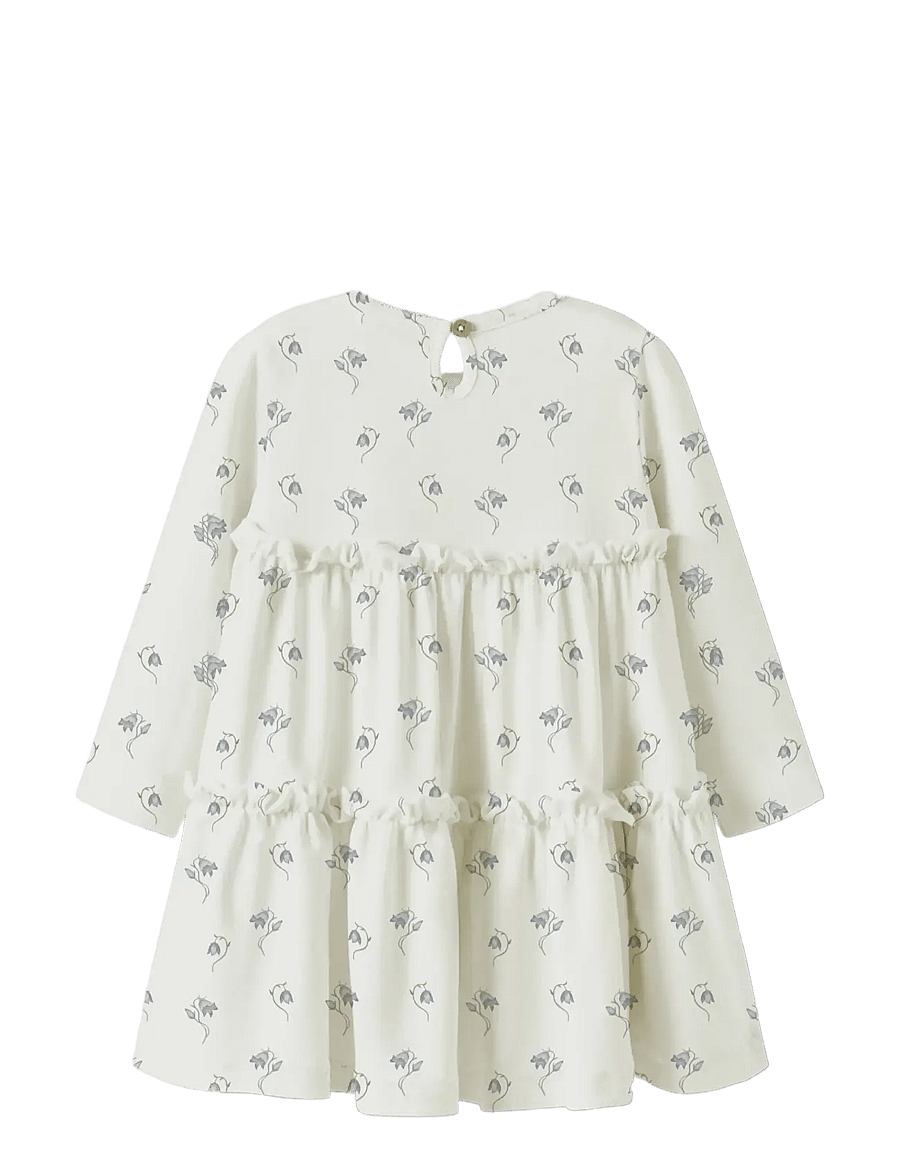 Lil'Atelier - NMFGAYO SEL LS DRESS LIL - langärmelige freizeitkleider - coconut milk - 2