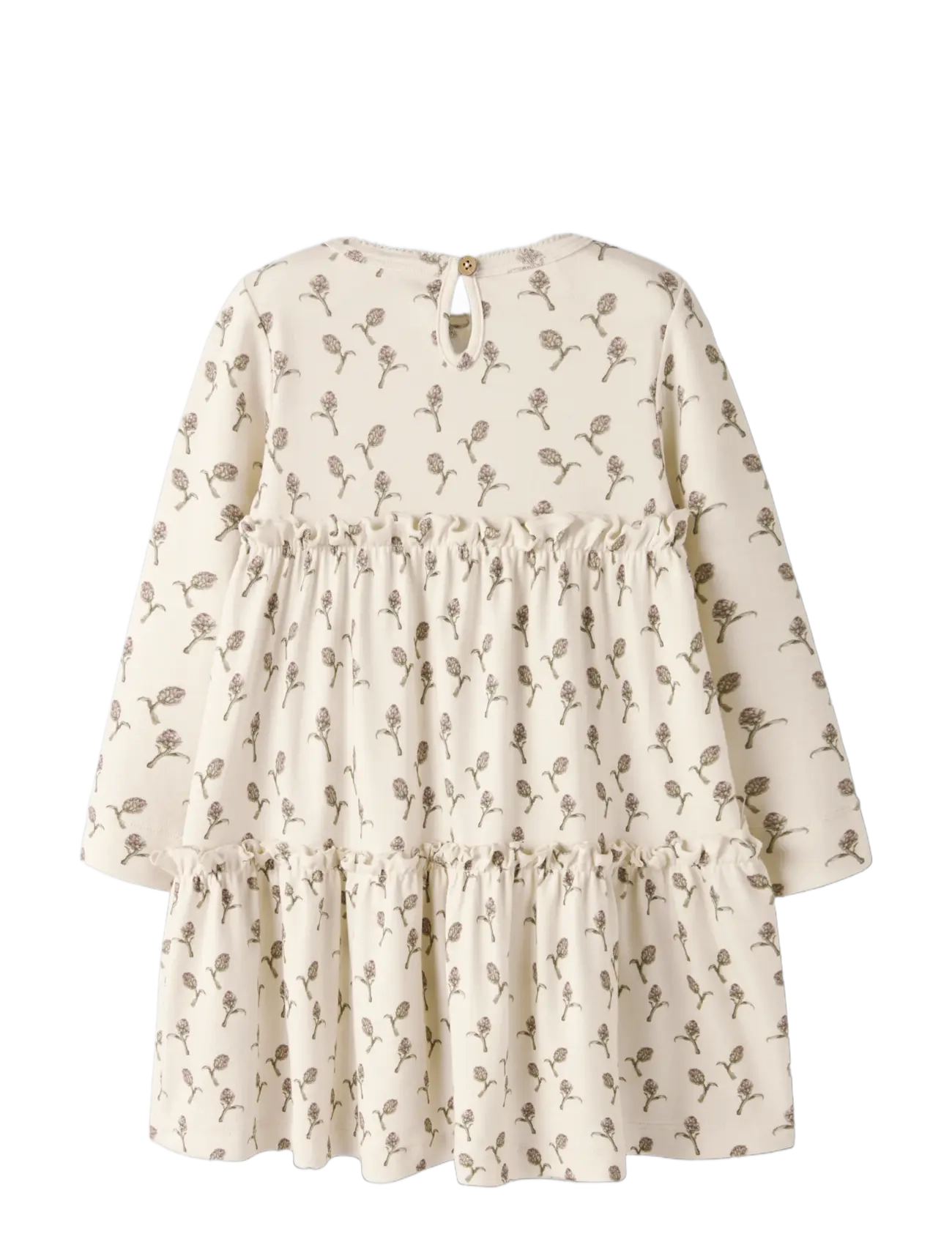Lil'Atelier - NMFGAYO SEL LS DRESS LIL - langärmelige freizeitkleider - turtledove - 1