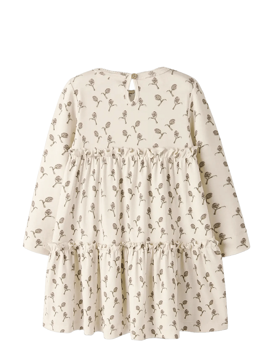 Lil'Atelier - NMFGAYO SEL LS DRESS LIL - langärmelige freizeitkleider - turtledove - 1