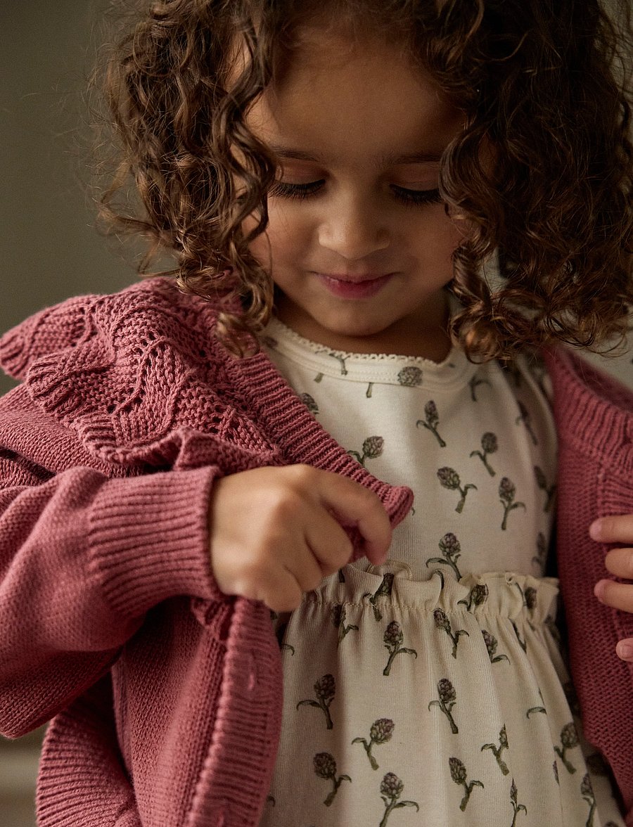 Lil'Atelier - NMFGAYO SEL LS DRESS LIL - langärmelige freizeitkleider - turtledove - 3