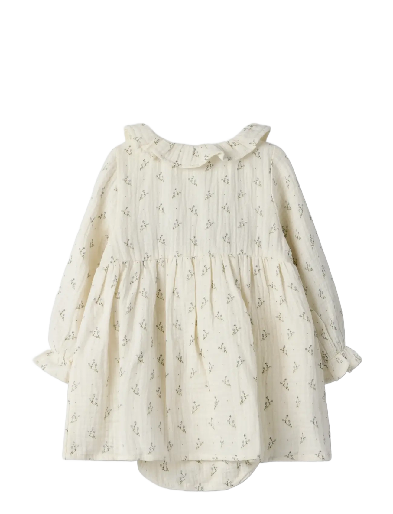 Lil'Atelier - NBFBALIA LS LOOSE BODY DRESS LIL - coconut milk - 2