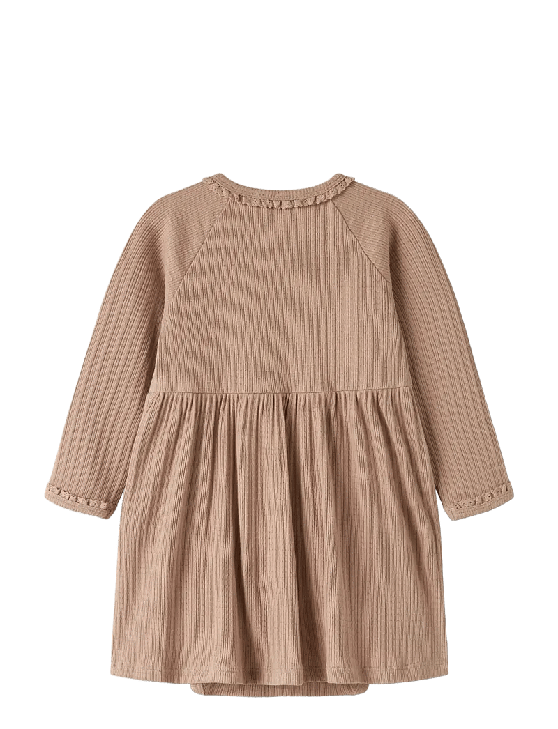 Lil'Atelier - NBFBABETTE LS BODY DRESS LIL - robes pour bébés à manches longues - roebuck - 2