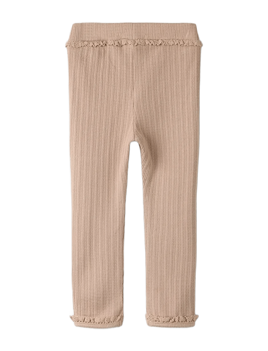 Lil'Atelier - NBFBABETTE SLIM LEGGINGS LIL - retuusid - roebuck - 2