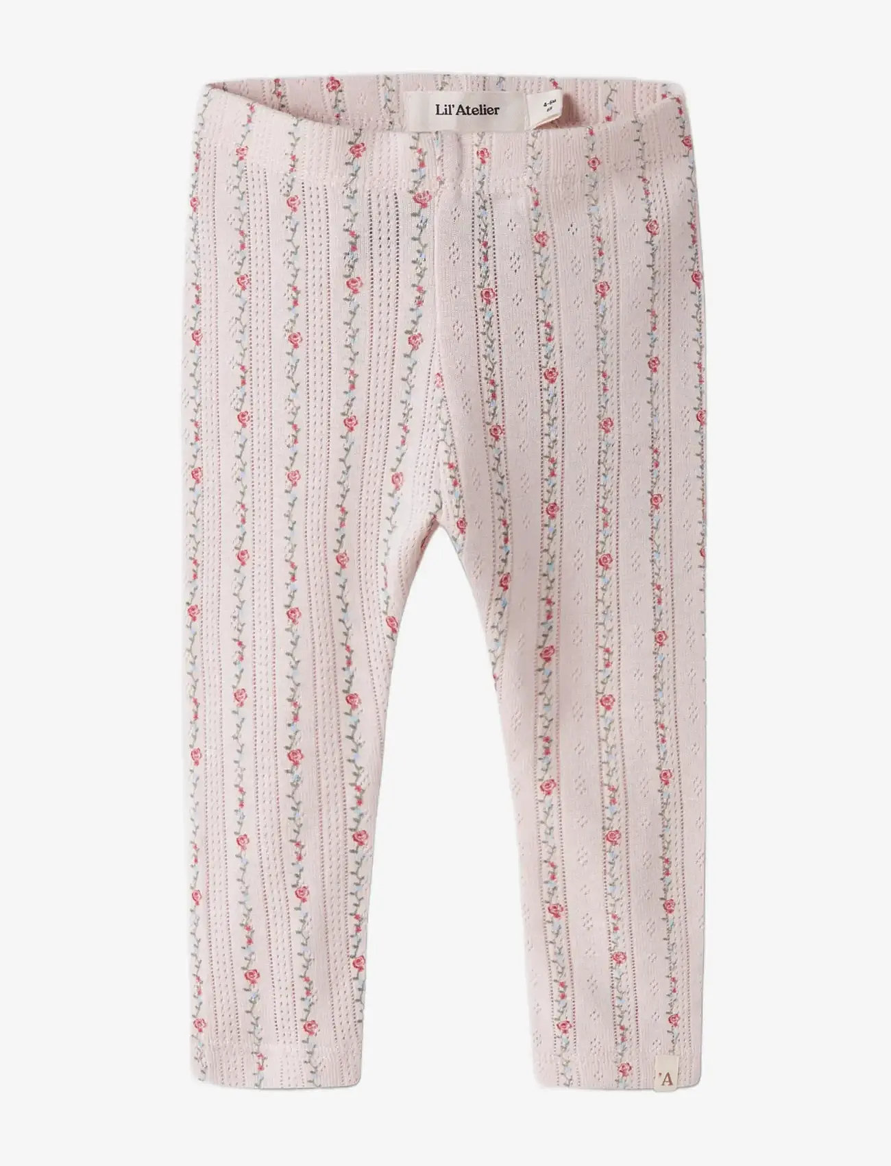 Lil'Atelier - NBFRACHELLO RIA SLIM LEGGINGS LIL - leggings - morganite - 0