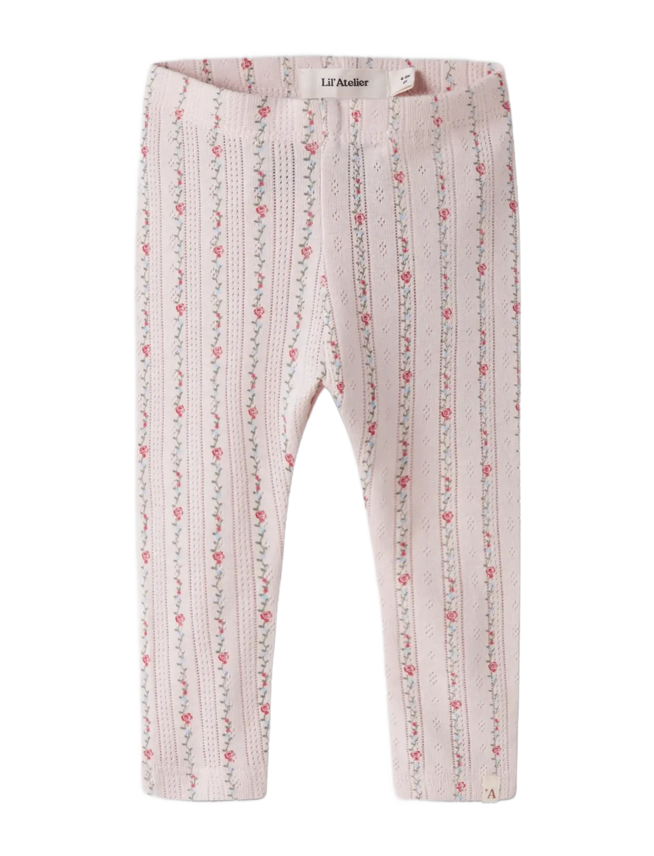 Lil'Atelier NBFRACHELLO RIA SLIM LEGGINGS LIL - Babyprodukte - MORGANITE / pink/rose
