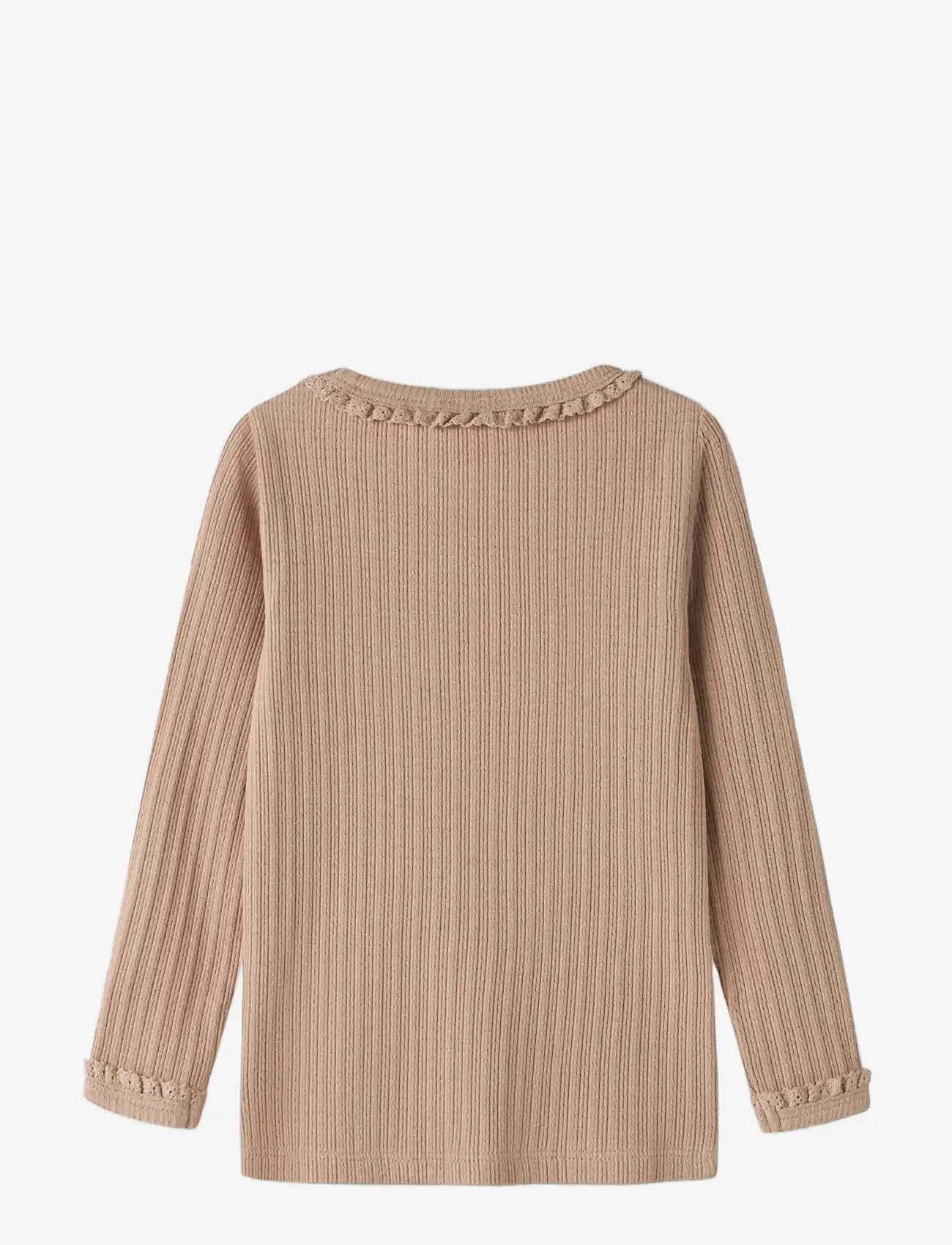 Lil'Atelier - NMFBABETTE LS SLIM TOP LIL - långärmade t-shirts - roebuck - 2
