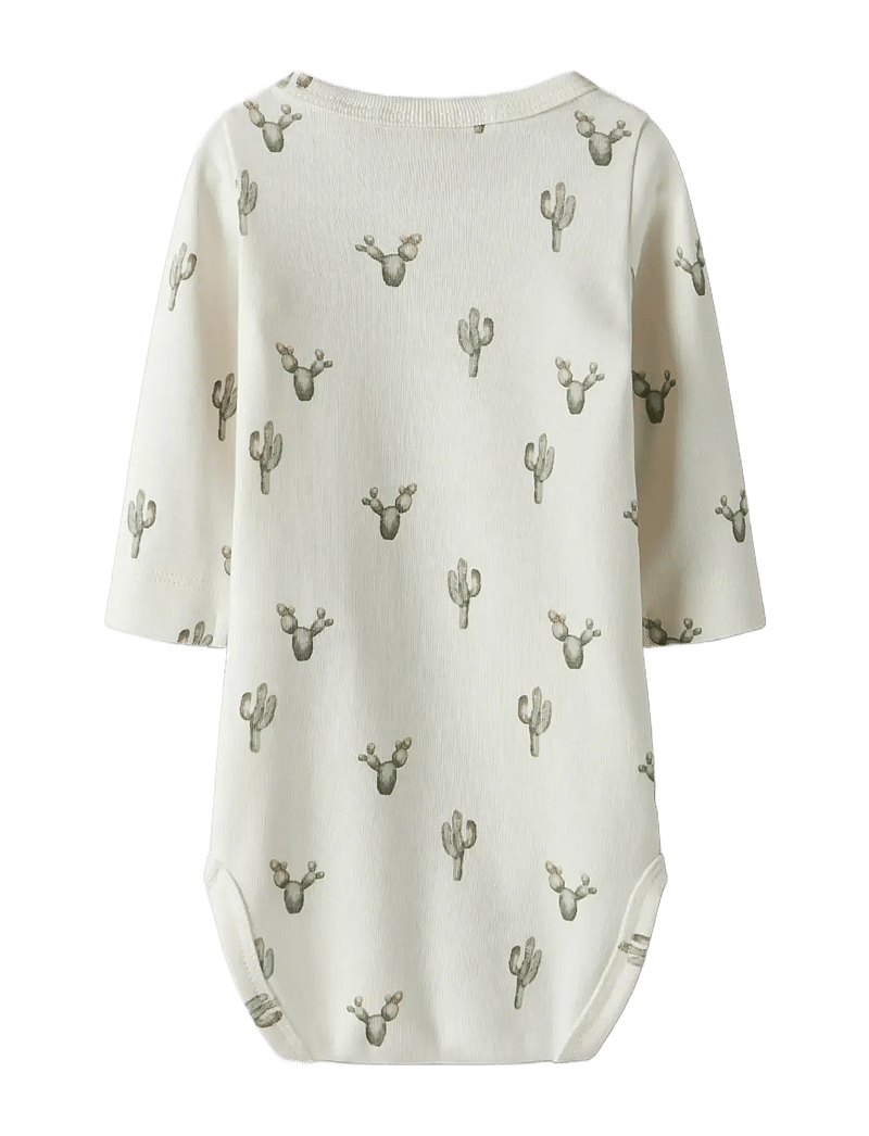 Lil'Atelier - NBMLAYO SEV LS SLIM BODY LIL - langärmelige bodys - coconut milk - 2