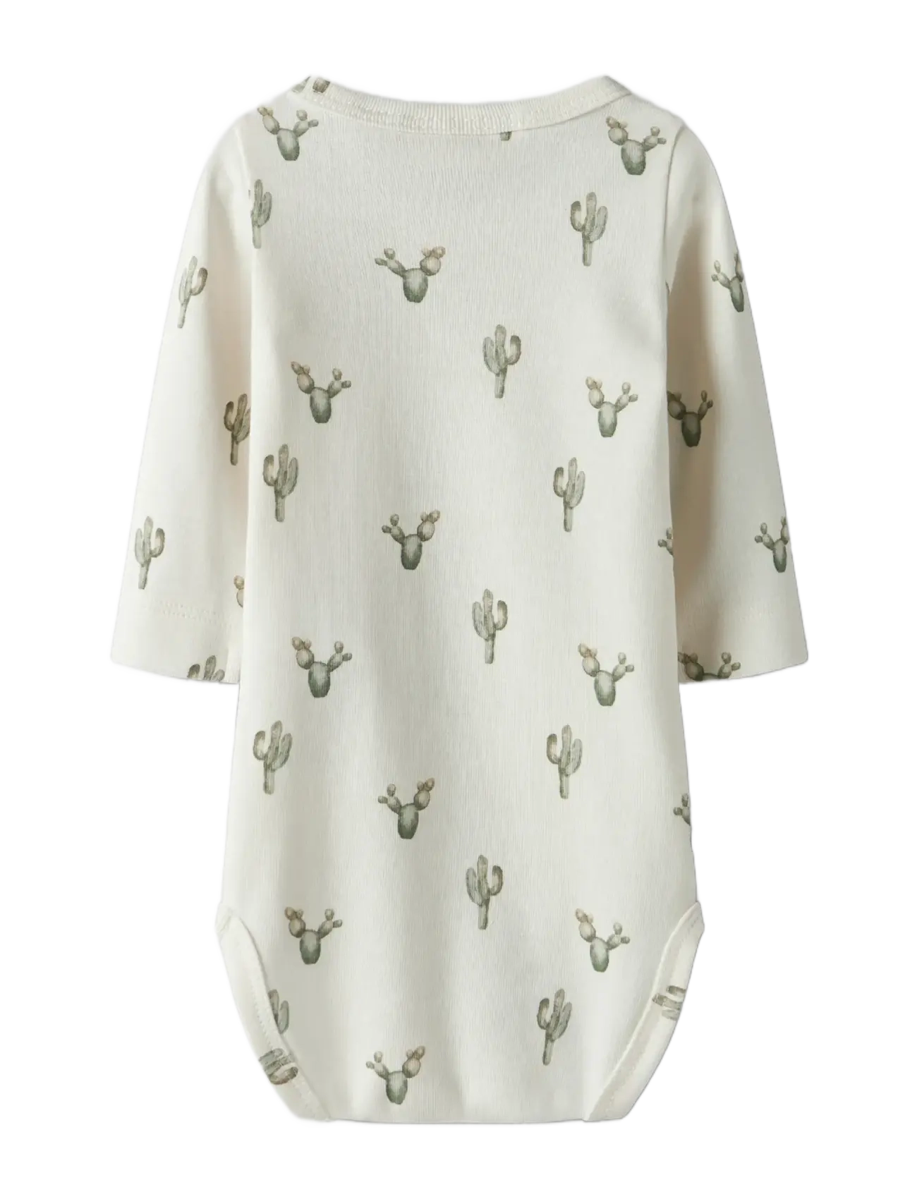 Lil'Atelier - NBMLAYO SEV LS SLIM BODY LIL - langærmede bodyer - coconut milk - 2