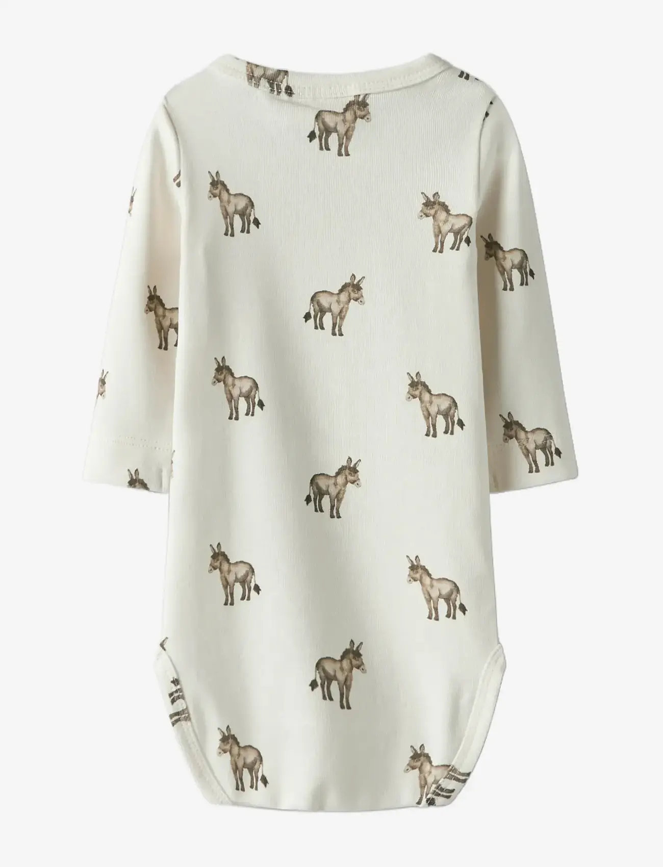Lil'Atelier - NBMLAYO SEV LS SLIM BODY LIL - long-sleeved bodies - coconut milk - 2