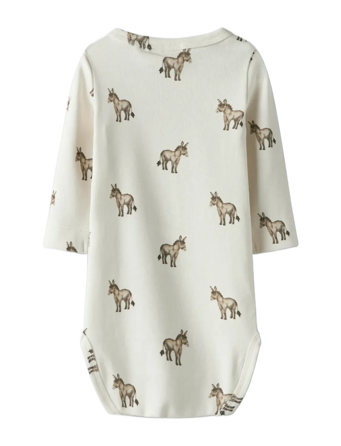 Lil'Atelier - NBMLAYO SEV LS SLIM BODY LIL - langermede bodyer - coconut milk - 2