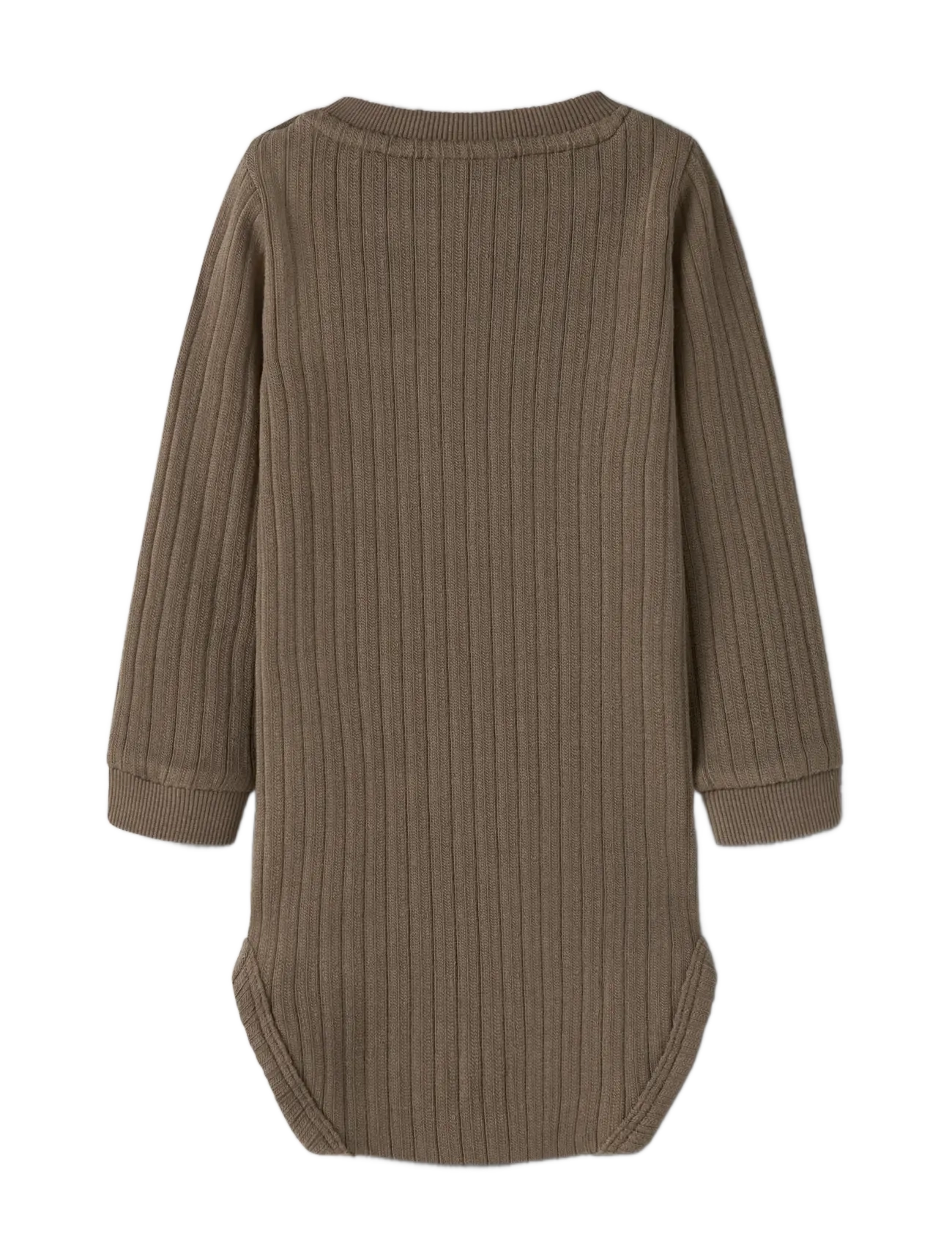 Lil'Atelier - NBMTAO LS SLIM BODY LIL - langærmede bodyer - shitake - 1