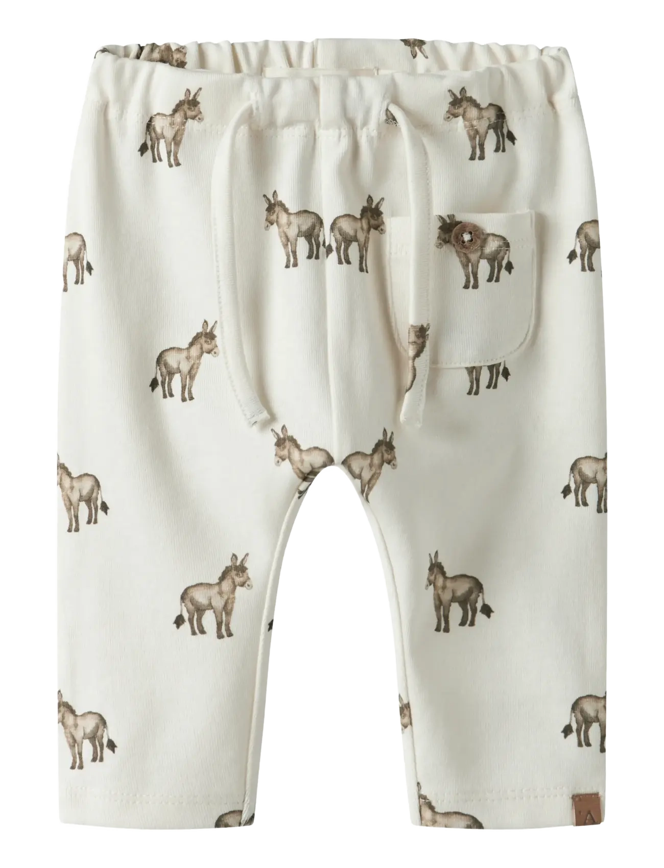 Lil'Atelier NBMLAYO SAK LOOSE PANT LIL - Vaata kõiki - COCONUT MILK / cream