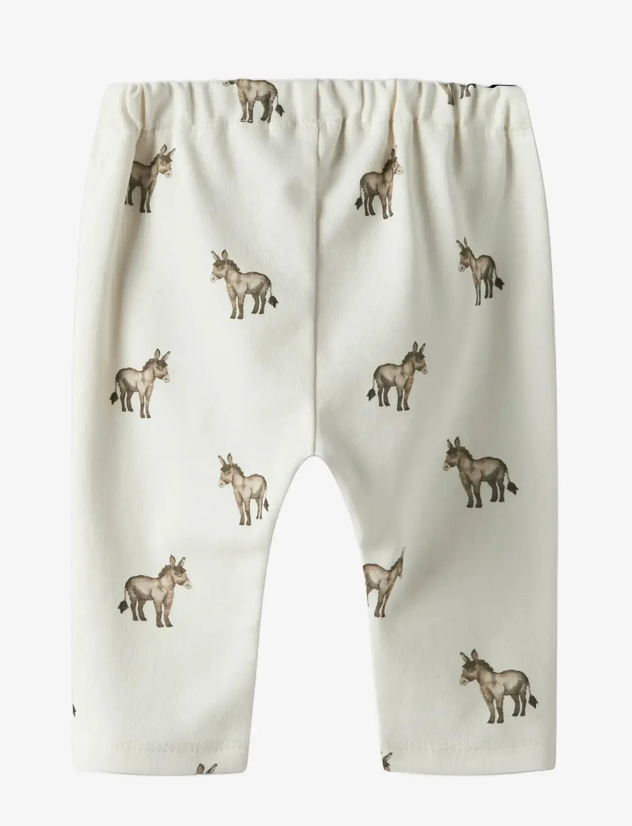 Lil'Atelier - NBMLAYO SAK LOOSE PANT LIL - dressipüksid - coconut milk - 1