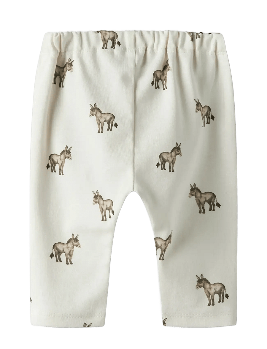 Lil'Atelier - NBMLAYO SAK LOOSE PANT LIL - joggingbroek - coconut milk - 1