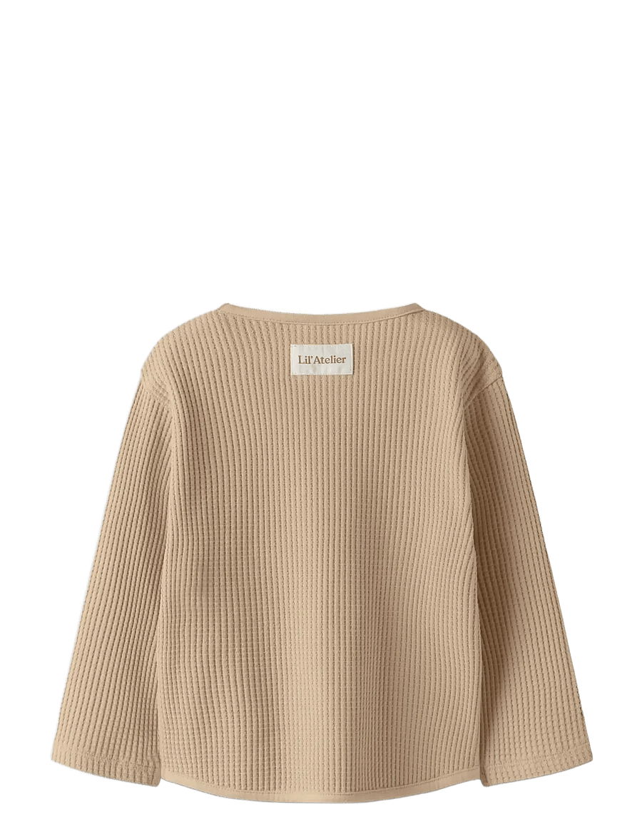 Lil'Atelier - NMMTANKO LS LOOSE SWEAT LIL - sweatshirts - irish cream - 1