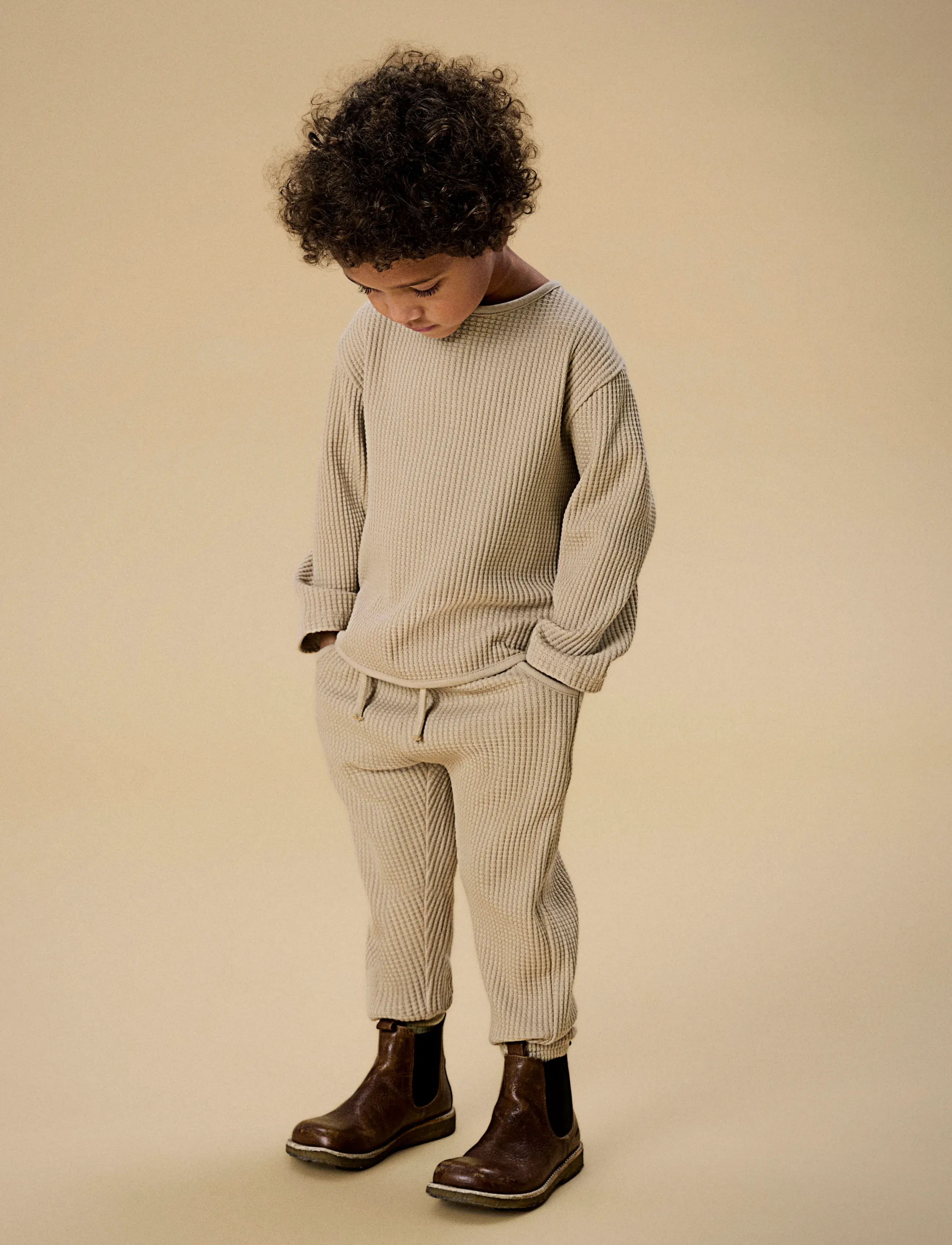 Lil'Atelier - NMMTANKO LS LOOSE SWEAT LIL - sweatshirts - irish cream - 2