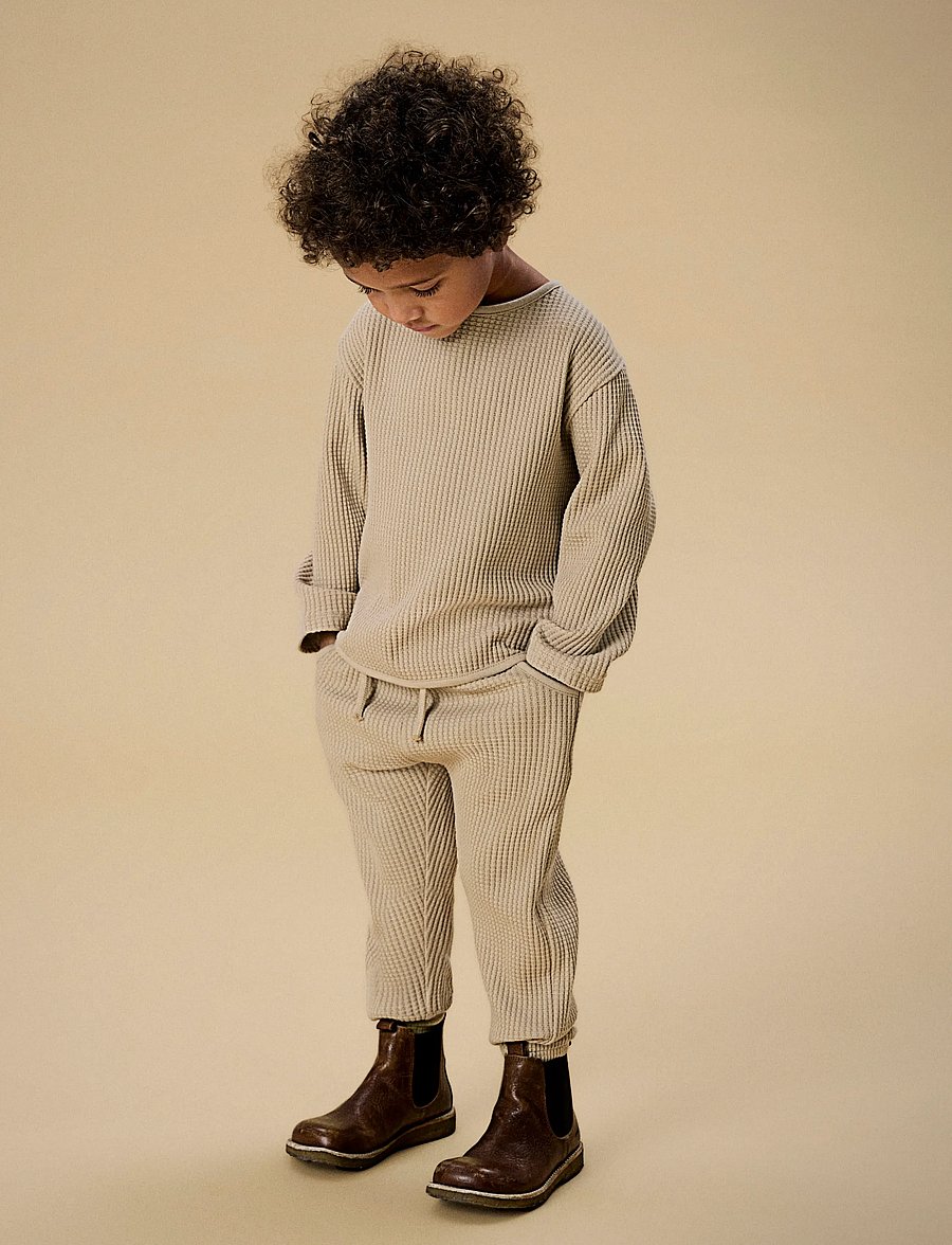 Lil'Atelier - NMMTANKO LS LOOSE SWEAT LIL - sweatshirts - irish cream - 2