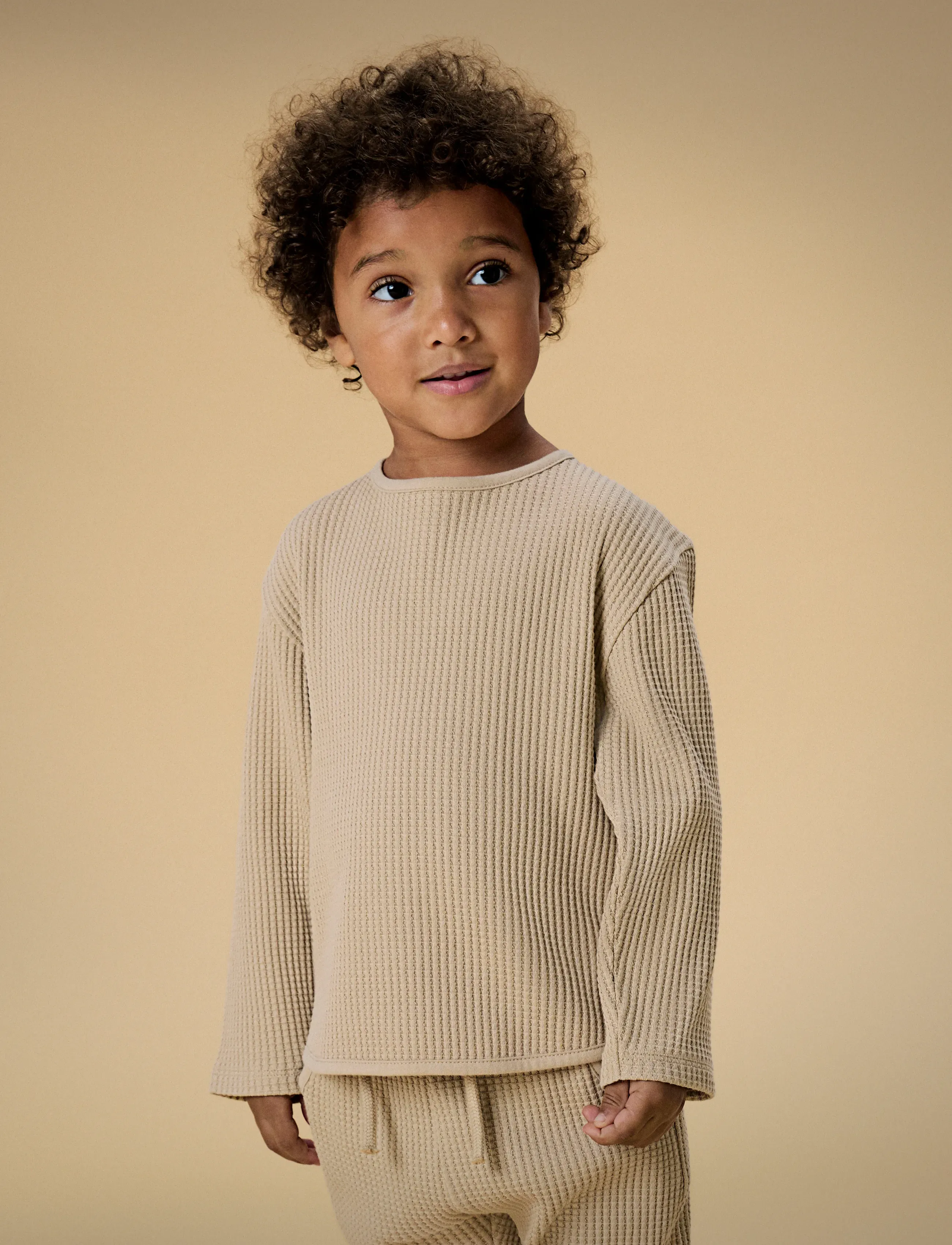 Lil'Atelier - NMMTANKO LS LOOSE SWEAT LIL - sweatshirts - irish cream - 3