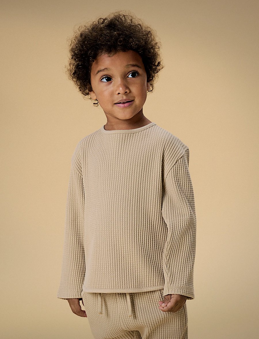 Lil'Atelier - NMMTANKO LS LOOSE SWEAT LIL - sweatshirts - irish cream - 3