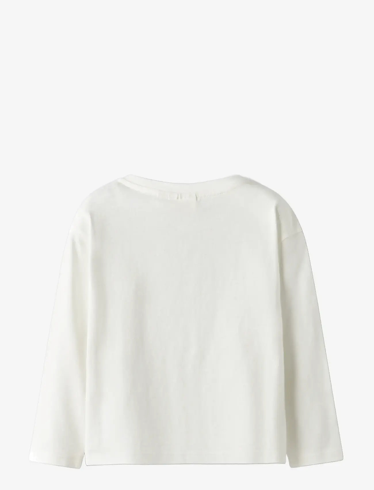 Lil'Atelier - NMMHALI LS LOOSE TOP LIL - langærmede t-shirts - coconut milk - 1