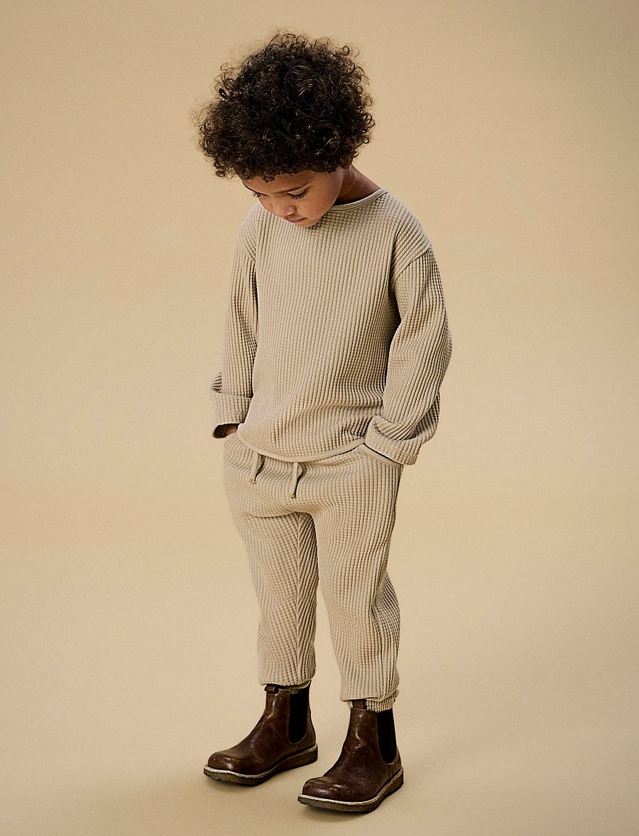 Lil'Atelier - NMMTANKO SWEAT PANT LIL - jogginghosen - irish cream - 3