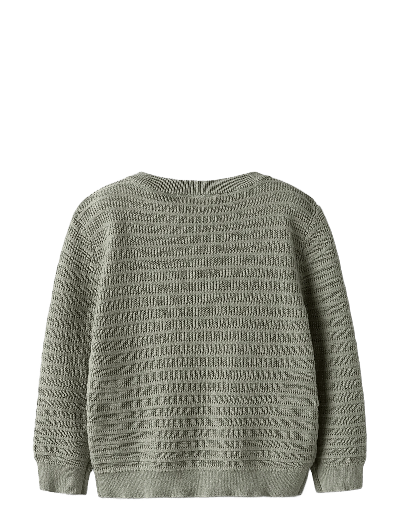 Lil'Atelier - NMMTHUNDER LS KNIT LIL - džemprid - seagrass - 1