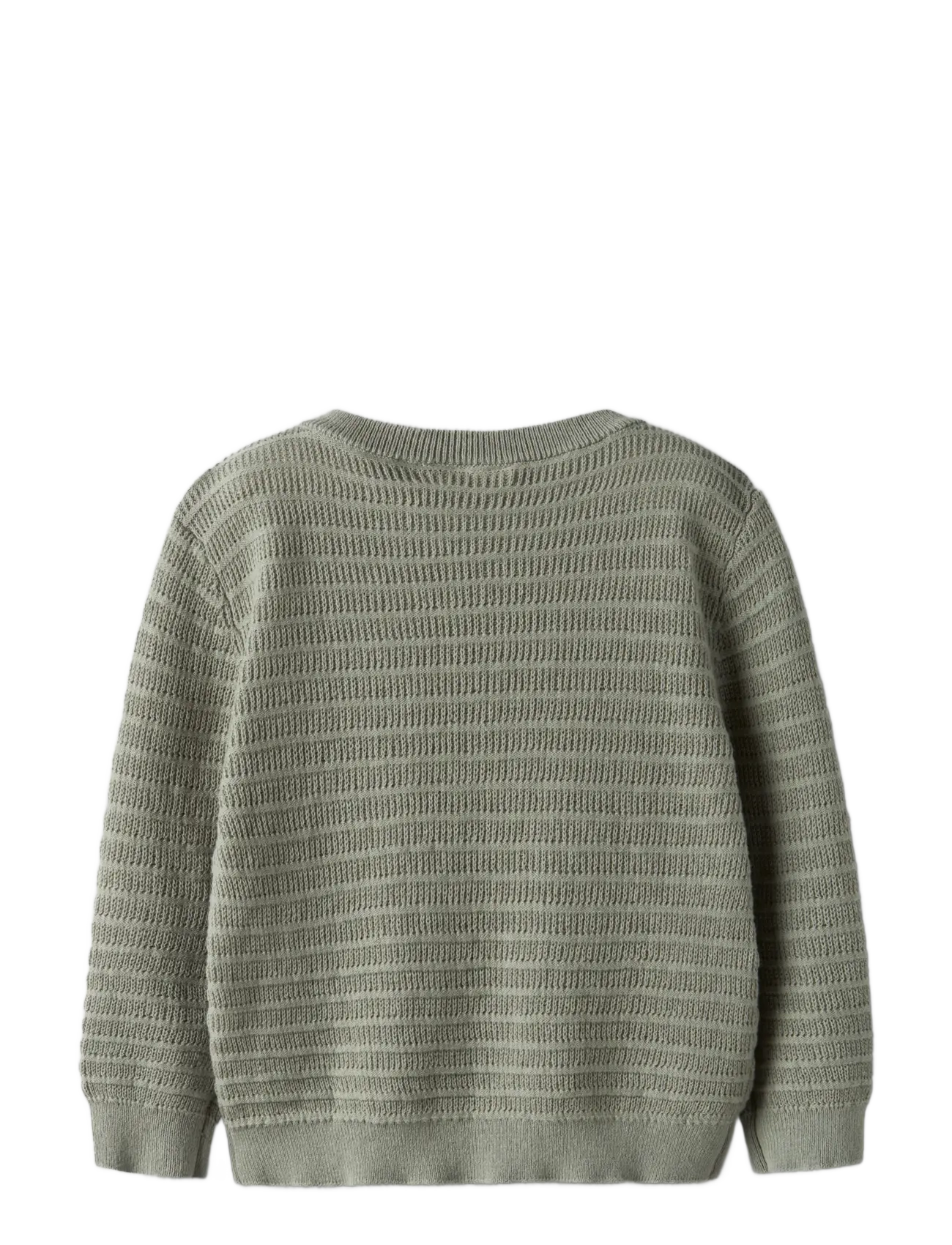 Lil'Atelier - NMMTHUNDER LS KNIT LIL - jumpers - seagrass - 1