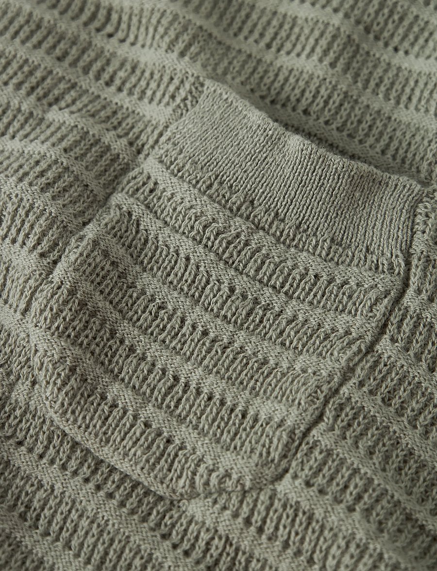 Lil'Atelier - NMMTHUNDER LS KNIT LIL - trøjer - seagrass - 4