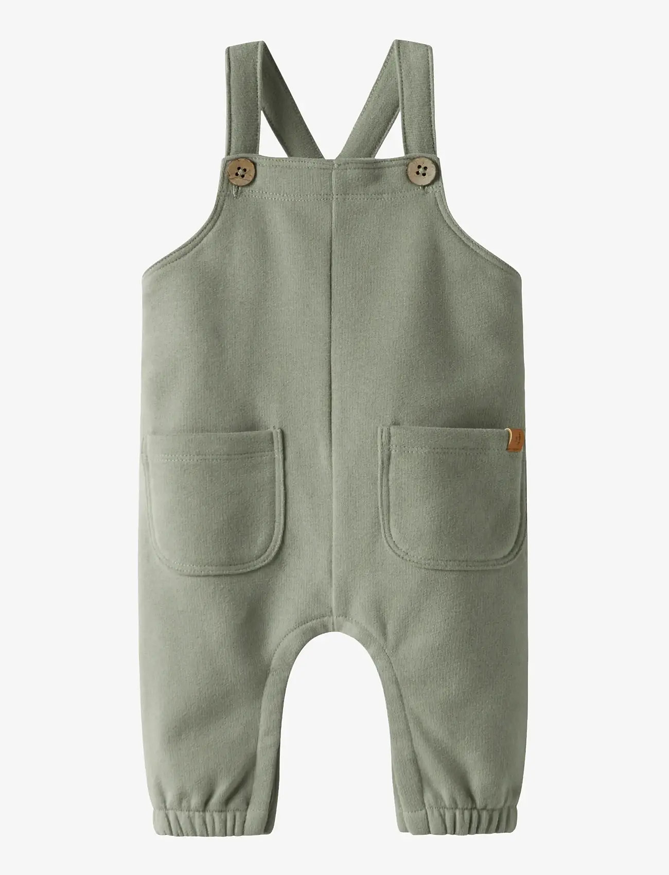 Lil'Atelier - NBMILONDON LOOSE SWEAT OVERALL BRU LIL - henkselihousut - seagrass - 1
