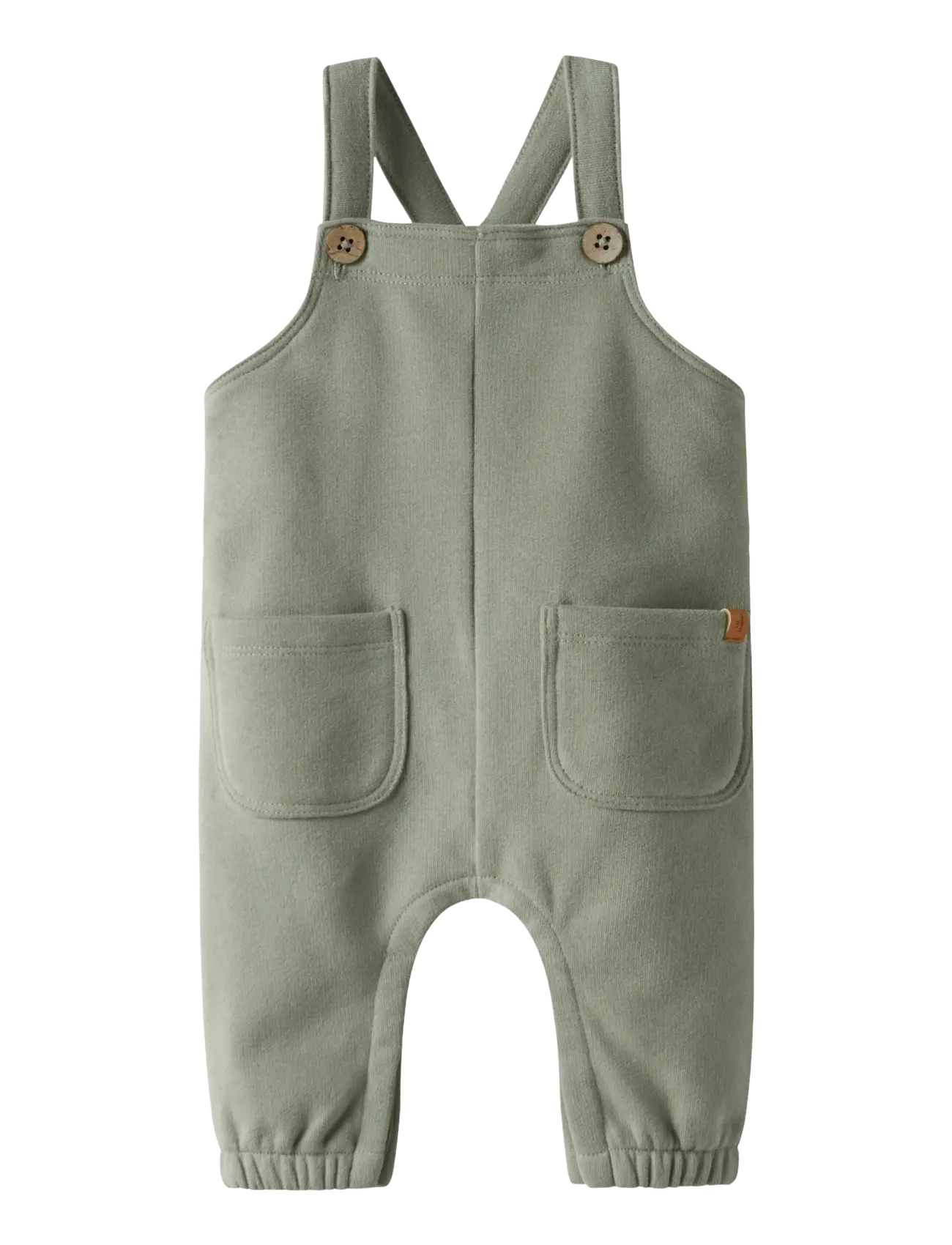Lil'Atelier - NBMILONDON LOOSE SWEAT OVERALL BRU LIL - seagrass - 1