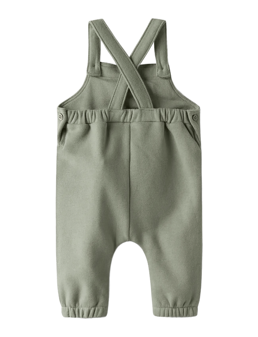 Lil'Atelier - NBMILONDON LOOSE SWEAT OVERALL BRU LIL - seagrass - 2
