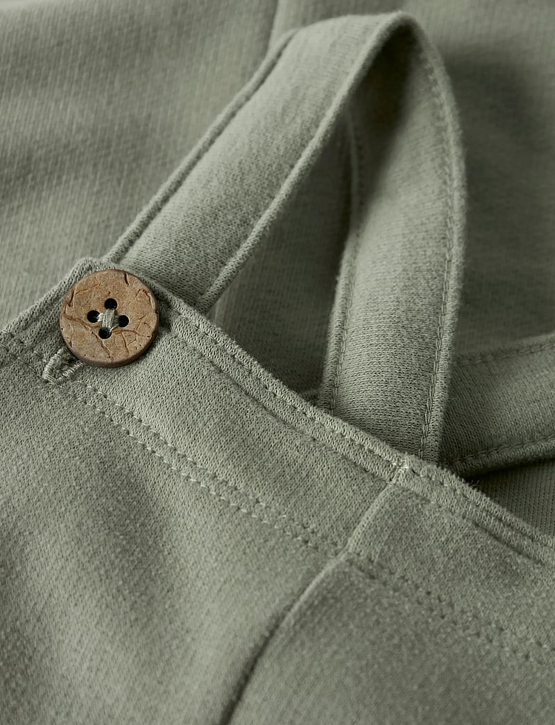 Lil'Atelier - NBMILONDON LOOSE SWEAT OVERALL BRU LIL - henkselihousut - seagrass - 3