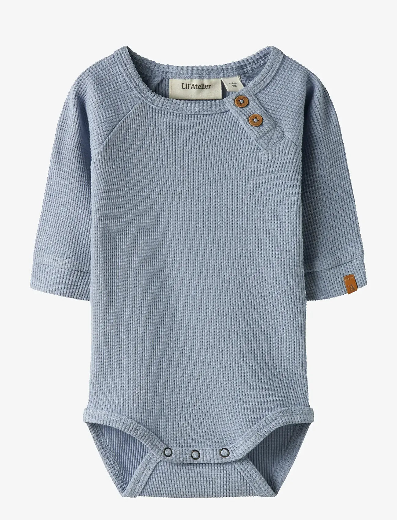 Lil'Atelier - NBMBALTO LS BODY LIL - långärmade bodysuits - zen blue - 1