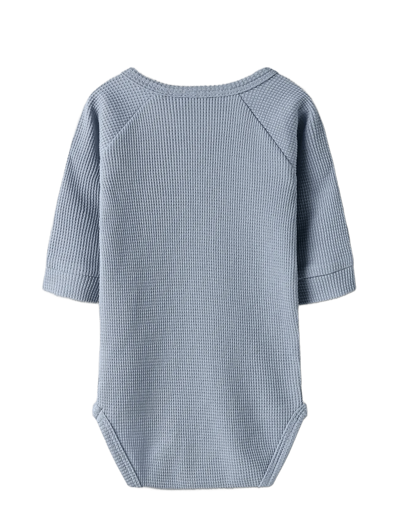 Lil'Atelier - NBMBALTO LS BODY LIL - långärmade bodysuits - zen blue - 2
