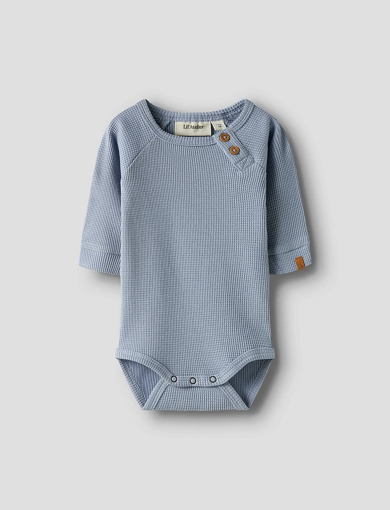 Lil'Atelier - NBMBALTO LS BODY LIL - långärmade bodysuits - zen blue - 0